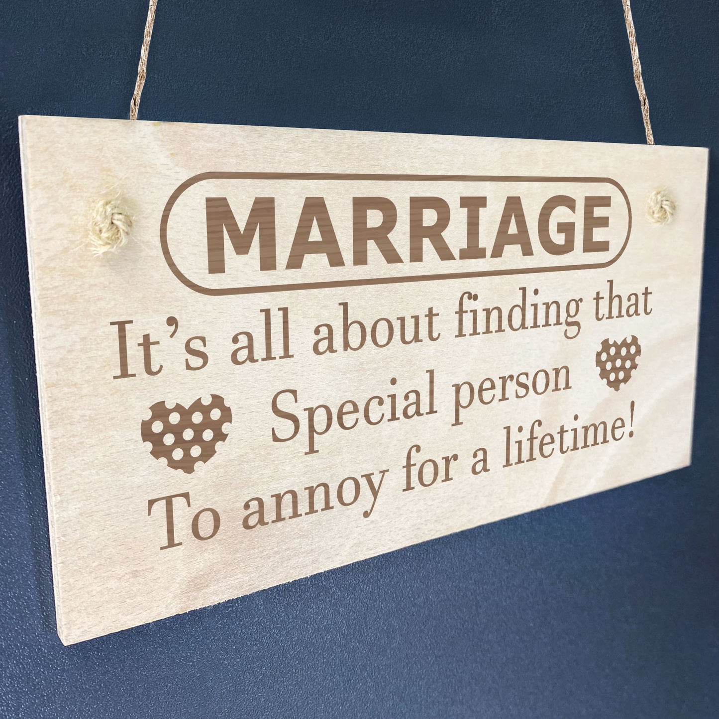 Marriage Is A Special Person To Annoy Funny Anniversary Wedding