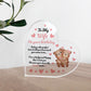 To My Wife On Your Birthday Acrylic Plaque Birthday Gift