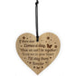 Inspirational Friendship Gift Mum Dad Nan Christmas Wooden Gift