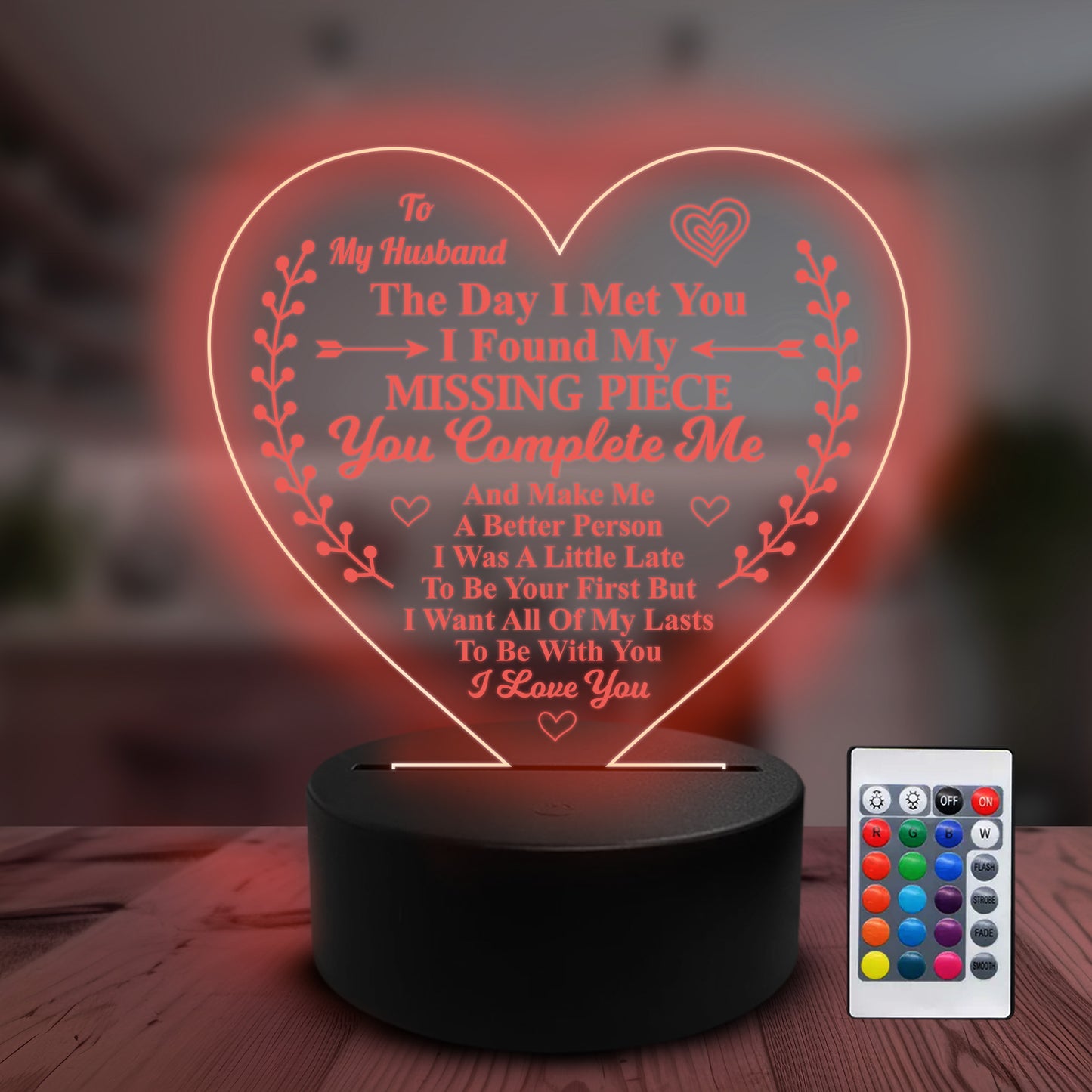 Gifts For Husband Acrylic Night Light Birthday Gifts For Him