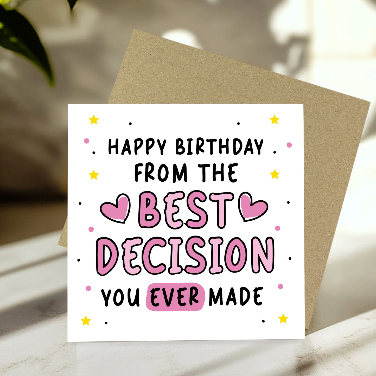 Funny Birthday Card For Husband Wife Boyfriend Girlfriend Joke
