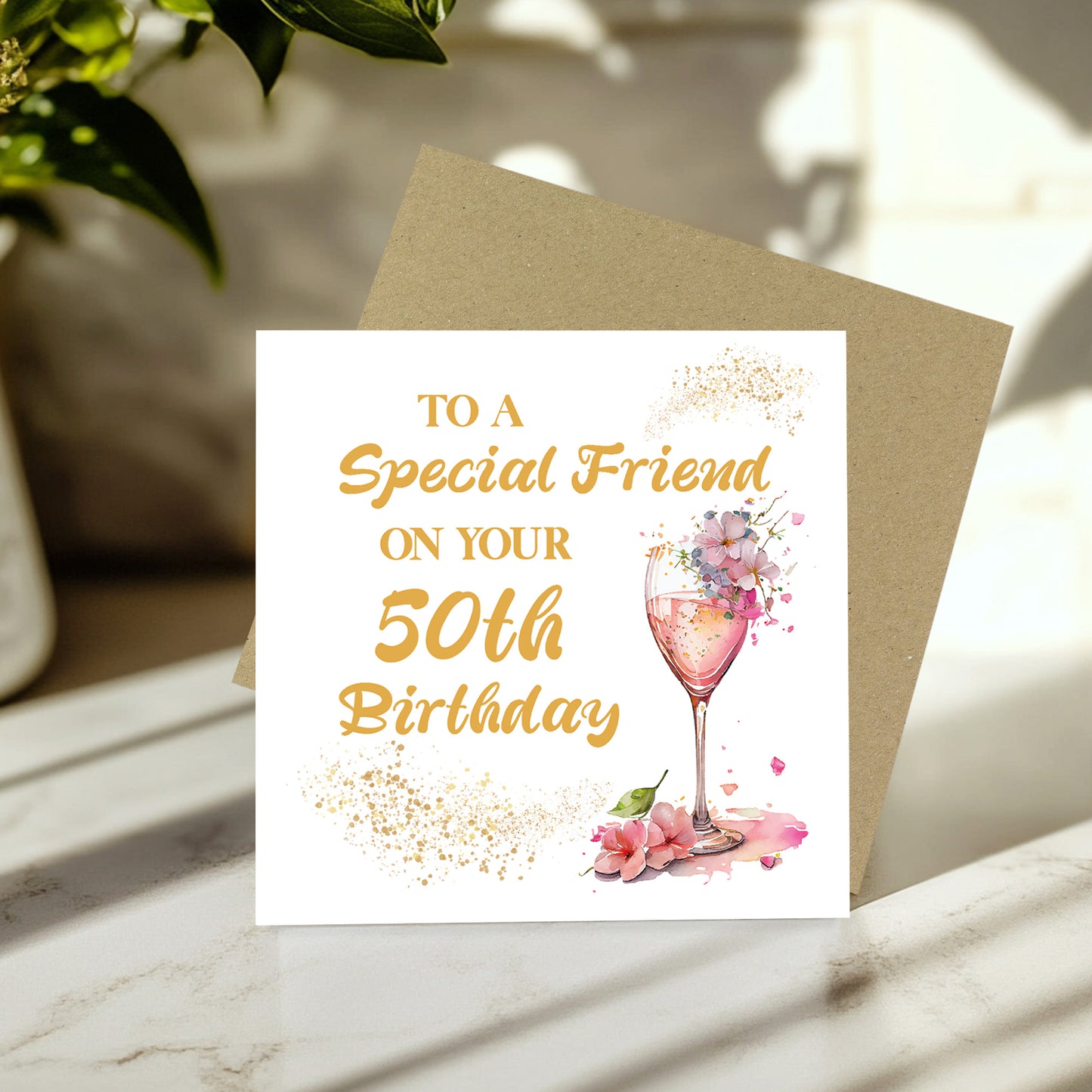 Special 50th Birthday Card for Mum Nan Friend Best Friend