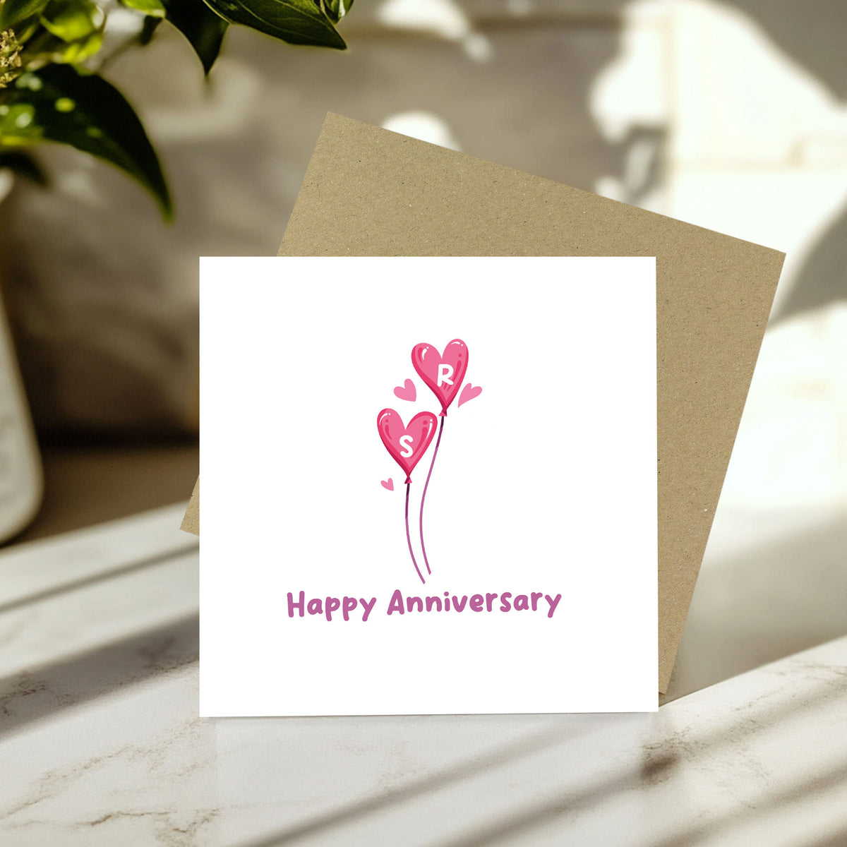 Happy Anniversary Card Anniversary Card Personalised