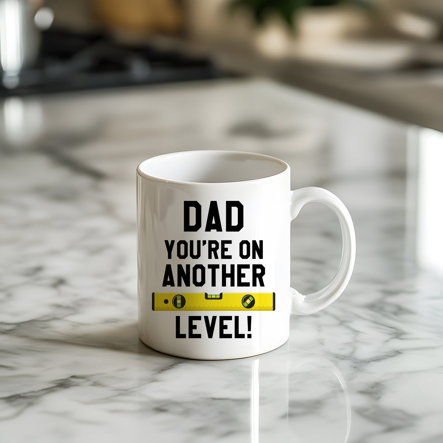 Dad Funny Ceramic Mug On Another Level DIY Gift Fathers Day