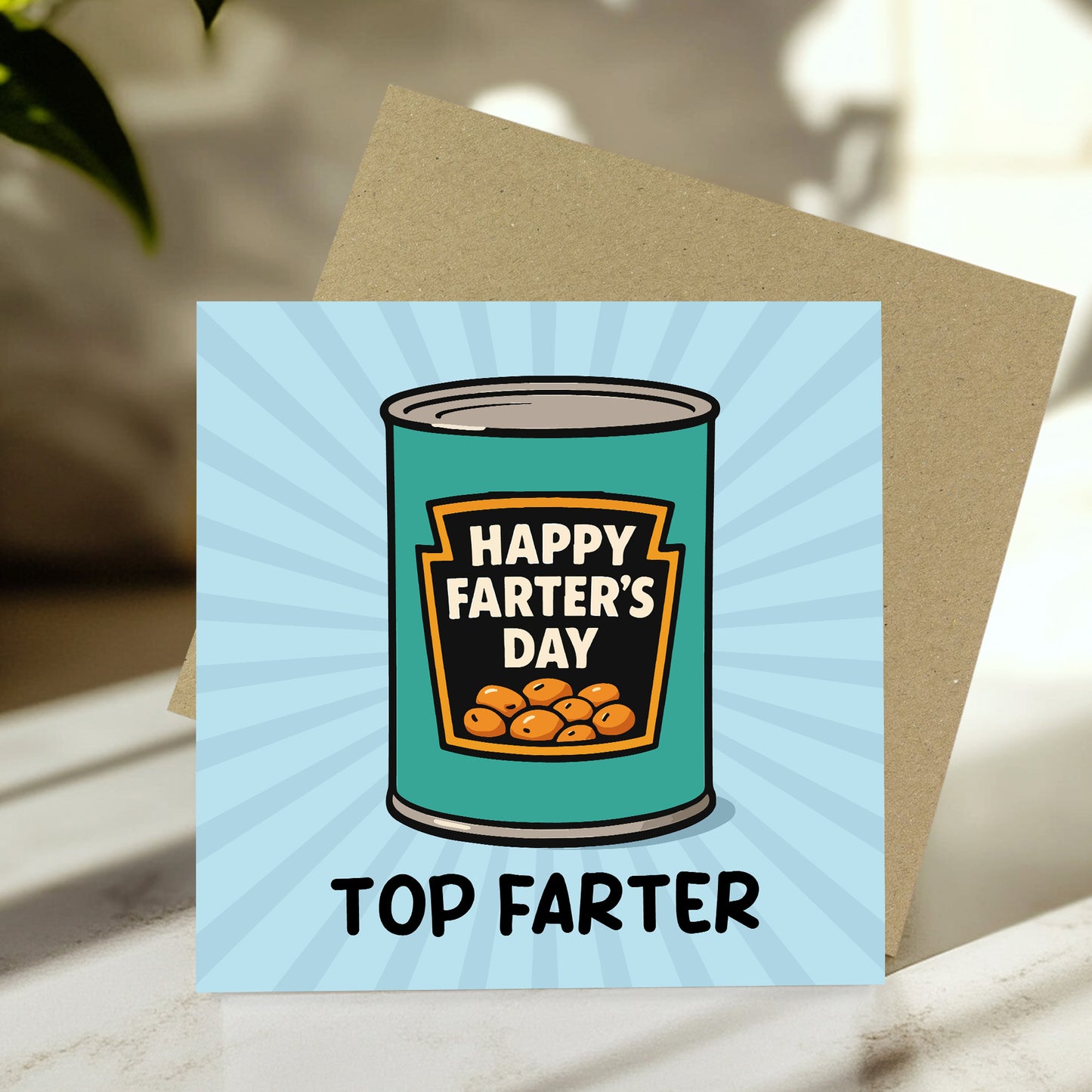 Funny Cards For Dad For Fathers Day TOP FARTER Dad Card