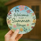 Novelty Garden Sign For Outside Welcome To My Summerhouse Sign