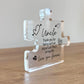 Novelty Gifts for Uncle Freestanding Plaque Puzzle Piece Gifts