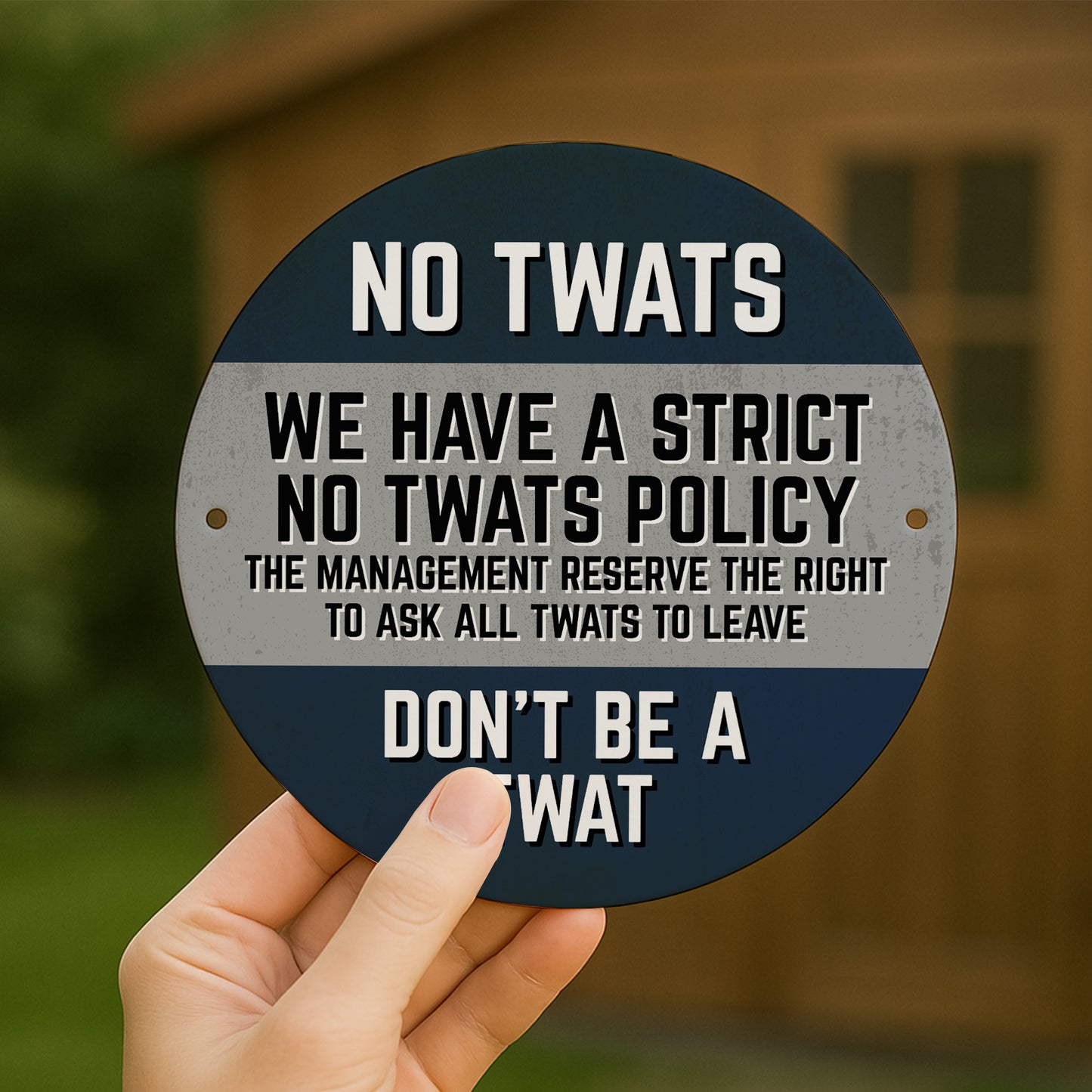 Rude Bar Sign For Home Bar Wall Mounted Sign For Man Cave Garage