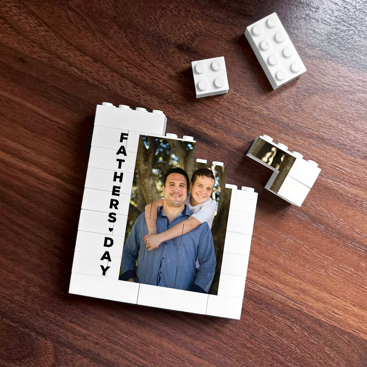 Personalised Gift For Dad For Fathers Day Dad Building Block