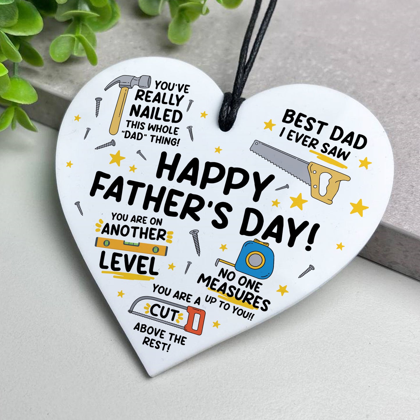Funny Fathers Day Gift For Dad Grandad Hammer Tools DIY Birthday