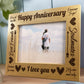 Happy Anniversary 7x5 Frame Couple Gifts For Anniversary