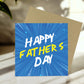 Happy Fathers Day Card For Dad 145 x 145mm With Kraft Envelope