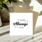 Valentines Day Card Always You Card Love You Card Valentine Card
