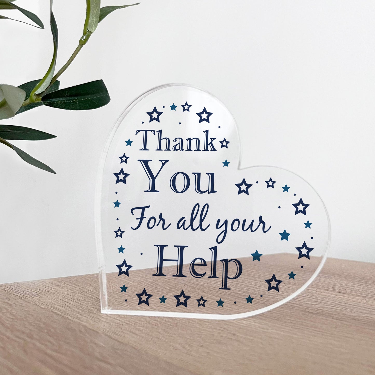 Thank You For All Your Help Gift For Teacher Colleague Volunteer