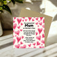 Mothers Day Card From Daughter Mum Card With Envelope Mum Cards