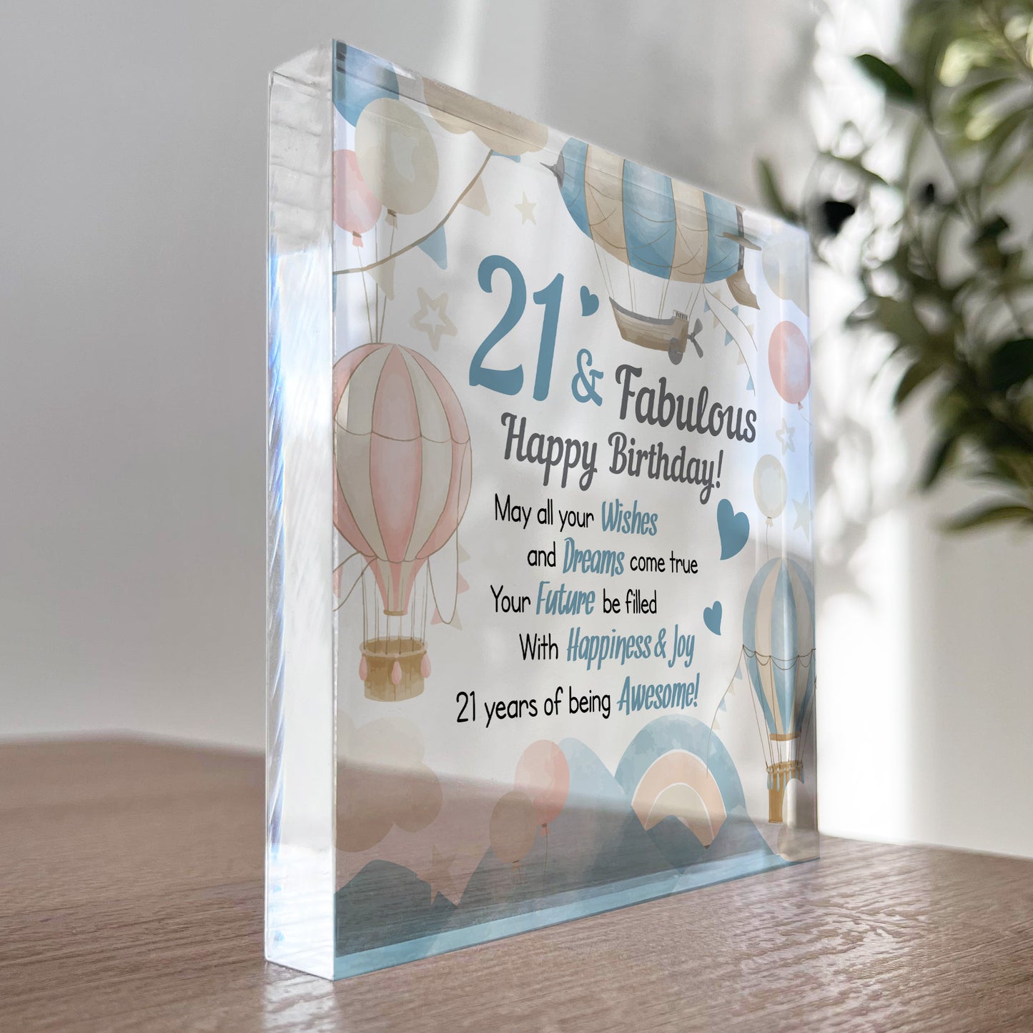 21st Birthday Gift For Daughter Granddaughter 21 Years Old Today