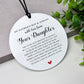 Fathers Day Gift From Your Daughter Hanging Plaque For Dad