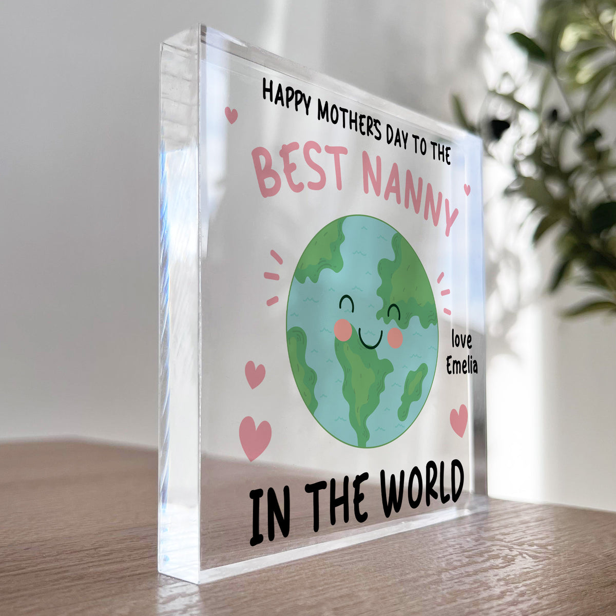 Happy Mothers Day Gift For Nanny Personalised NANNY Gift