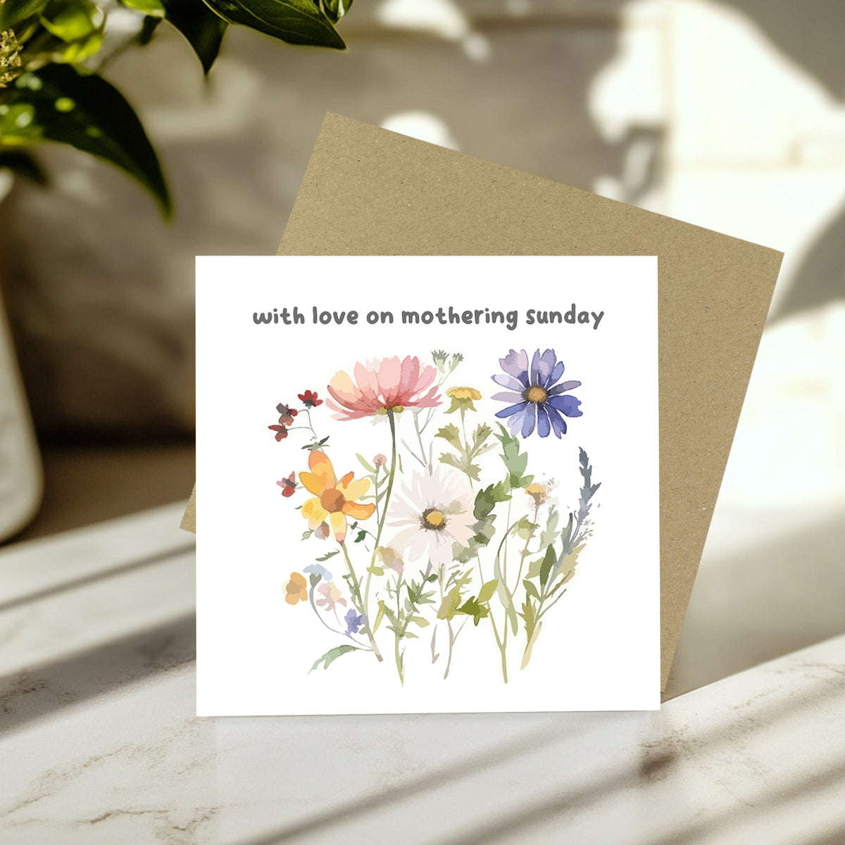 Love On Mothering Sunday Card Mothers Day Card For Mum Mummy