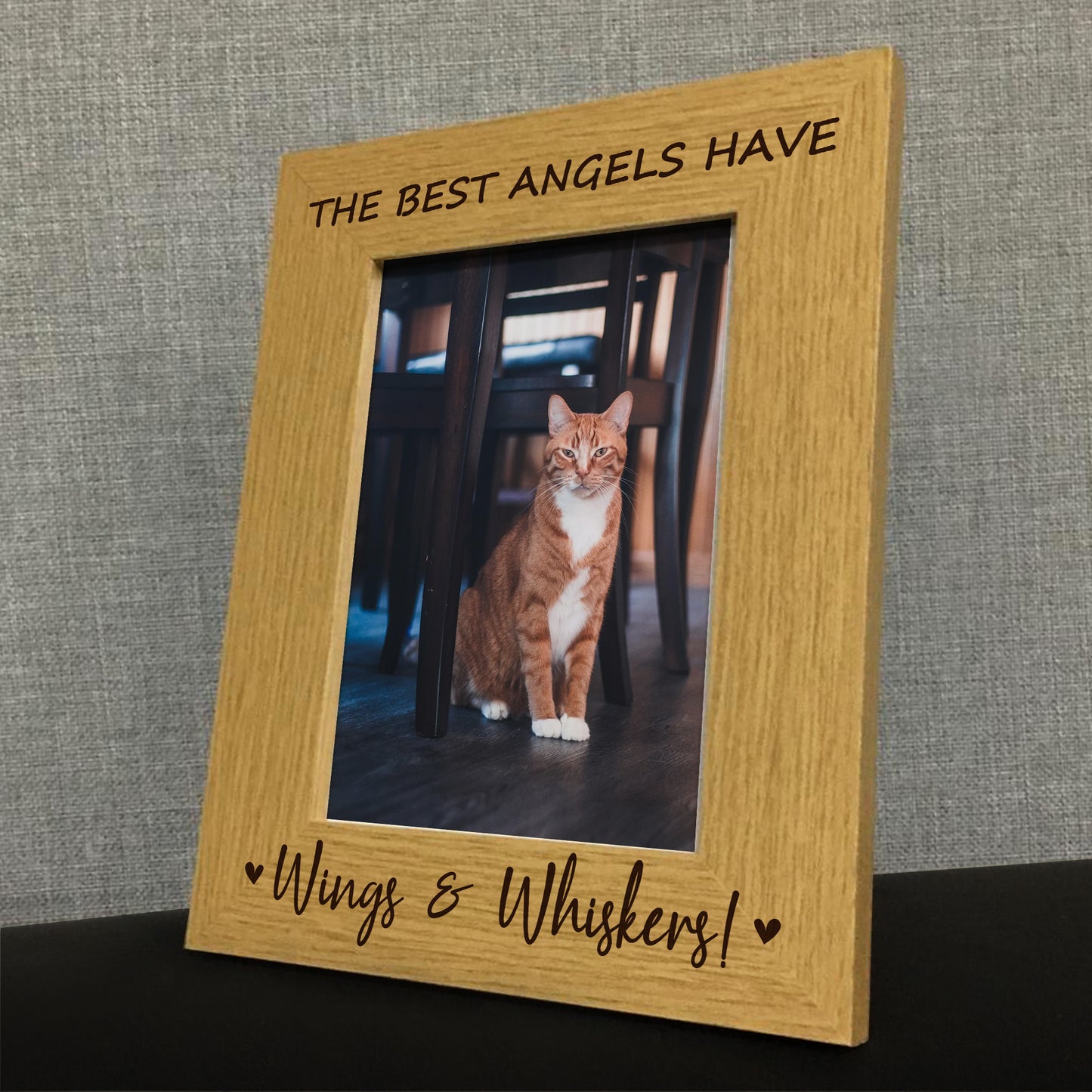 Cat Memorial 5x7 Picture Frame Pet Memorial Sympathy Gifts