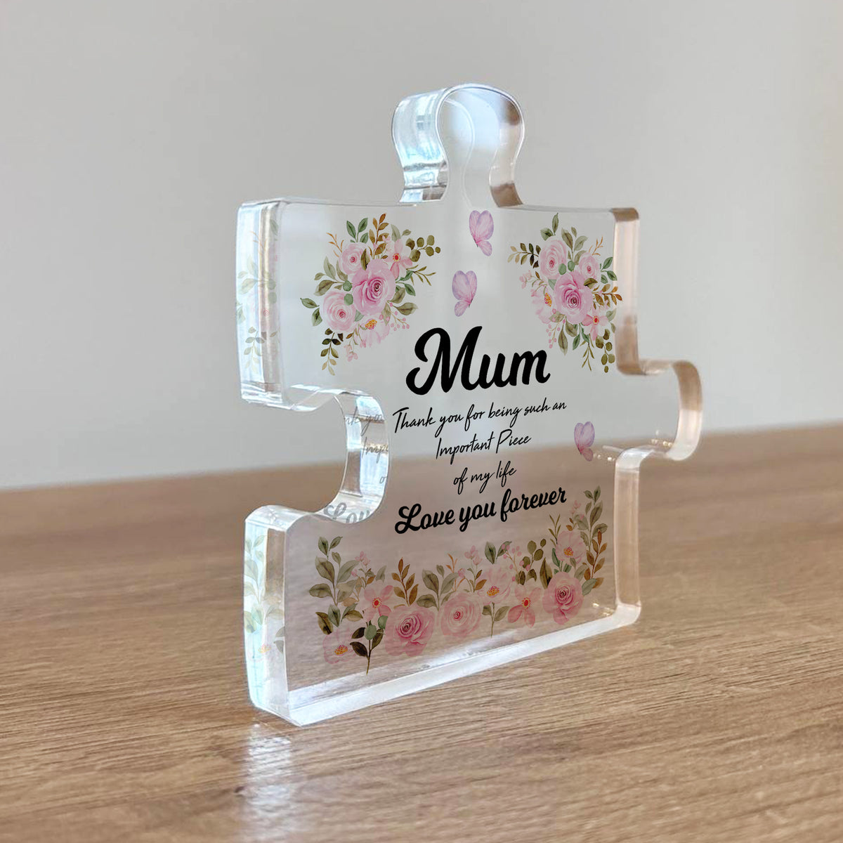 Mum Gifts Important Piece Of My Life Thank You Gift For Mum