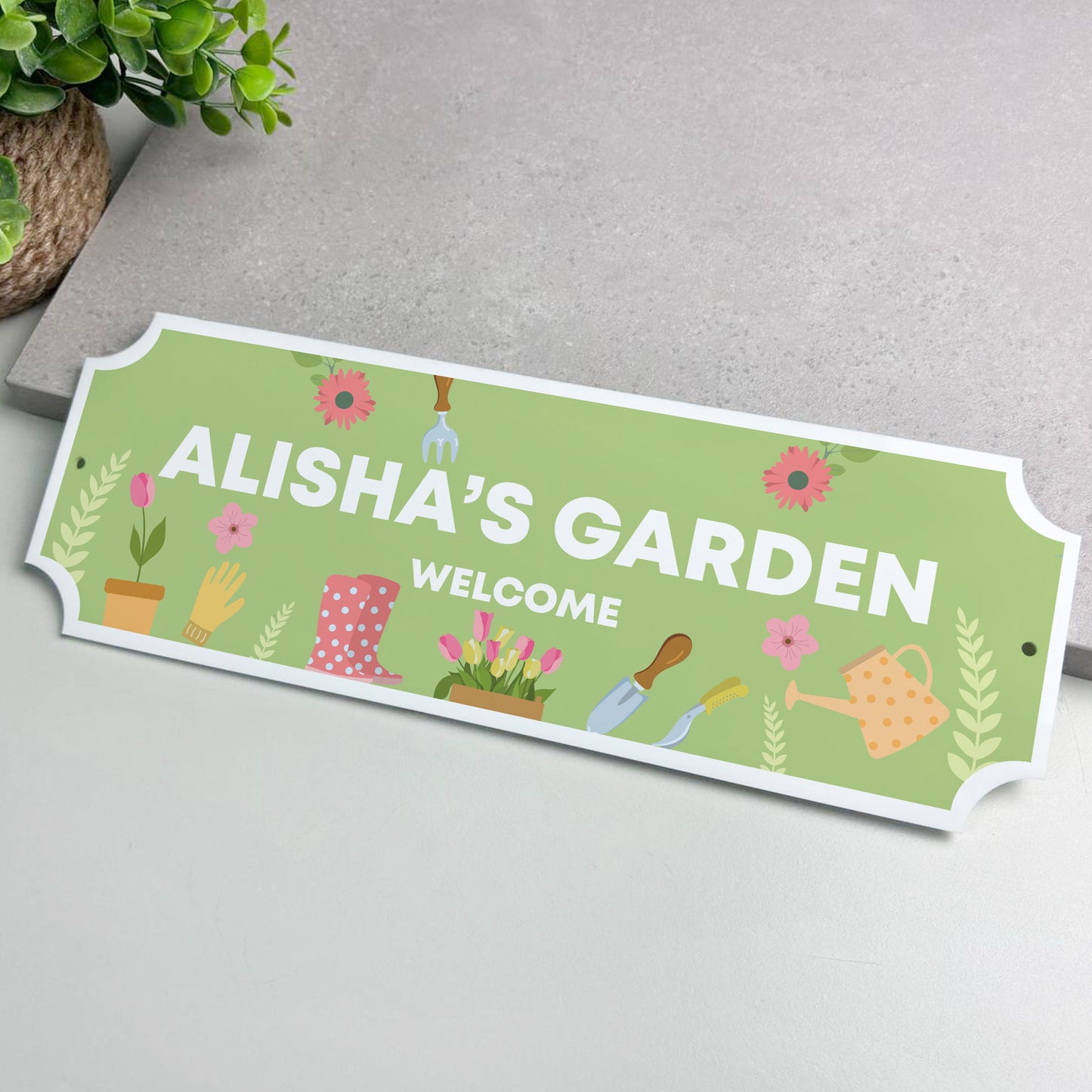 Personalised Garden Signs Plaques Outdoor Shed Summer House