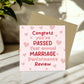 Funny Wedding Anniversary Card Annual Marriage Performance Card