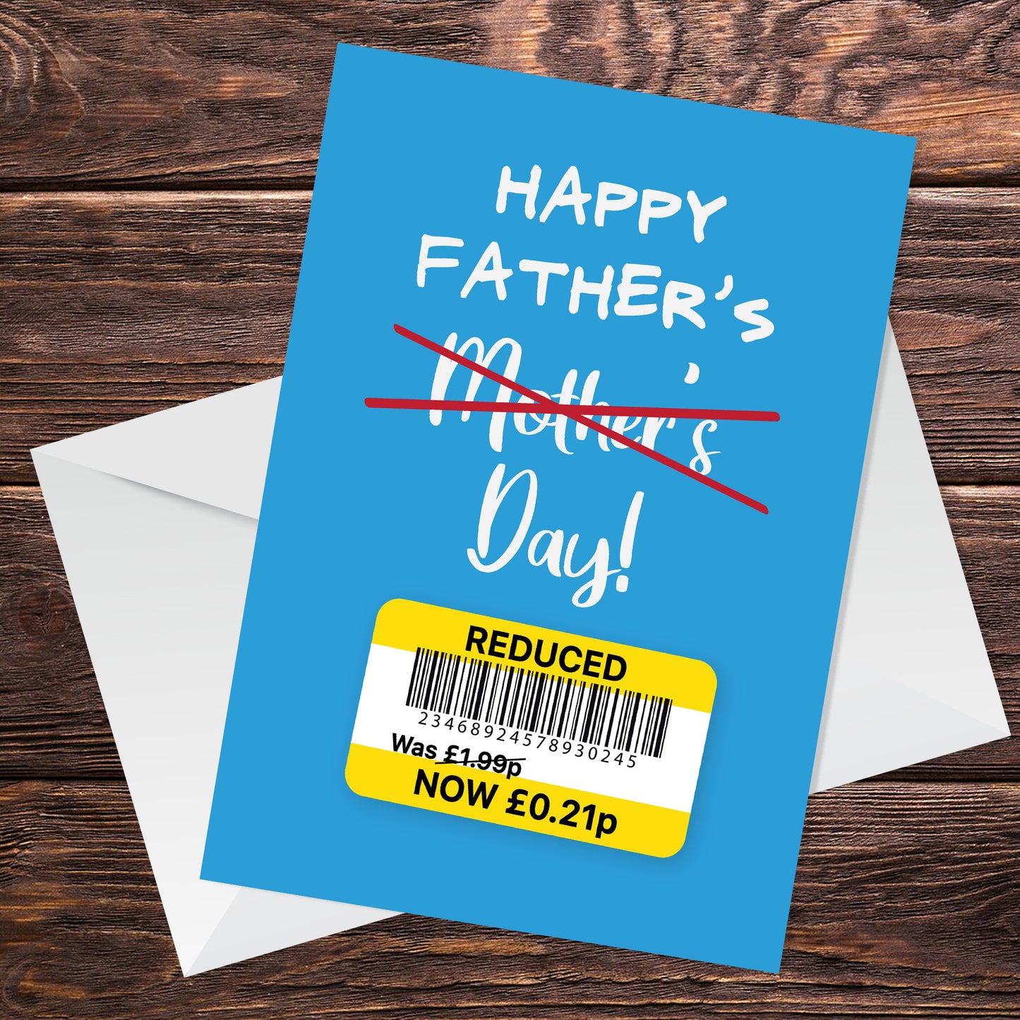 FUNNY JOKE Fathers Day Card Reduced Cheap Card For Him
