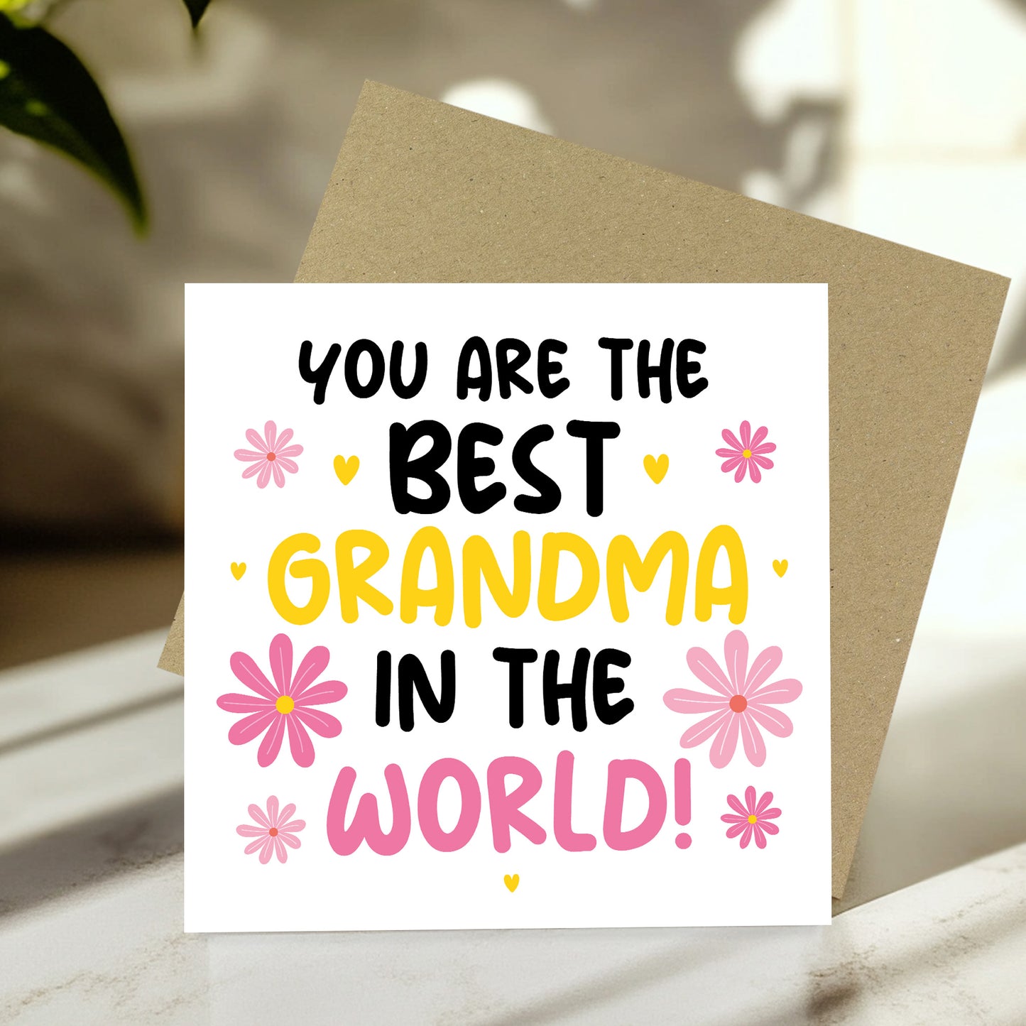 Card For Grandma Birthday Christmas Grandma Card From Grandchild