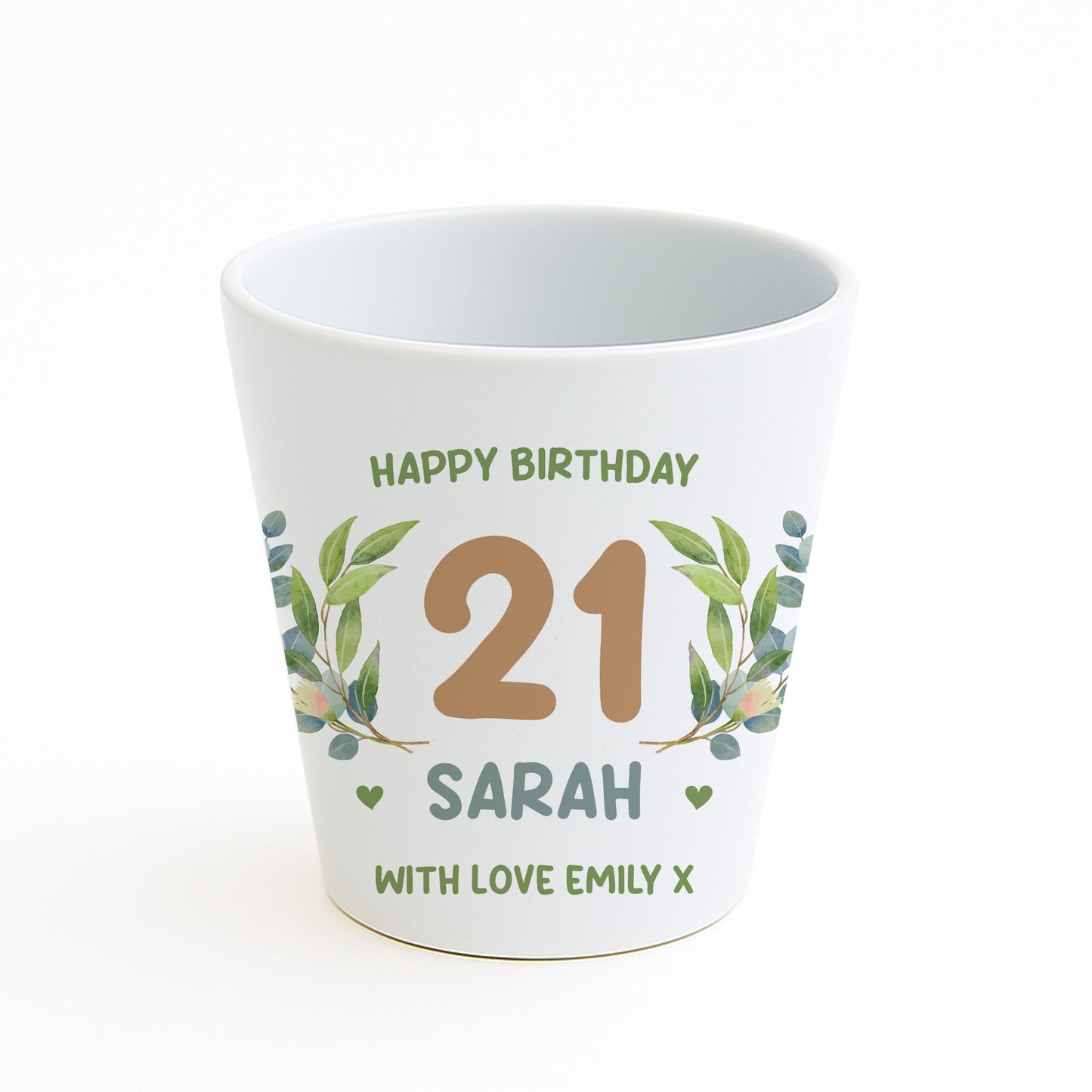 Personalised Happy 21st Birthday Gift For Mum Sister Auntie