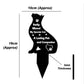 Cat Memorial Plaque Cat Memorial Stake Cat Memorial Grave Marker