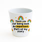 THANK YOU GIFT For Teacher TA Nursery Teacher Plant Pot