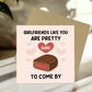 Funny Card For Girlfriend Anniversary Valentines Cards Birthday