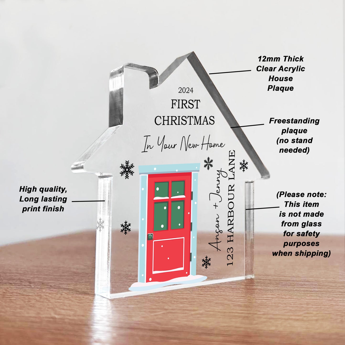 First Christmas In Your New Home Christmas Ornament For Family
