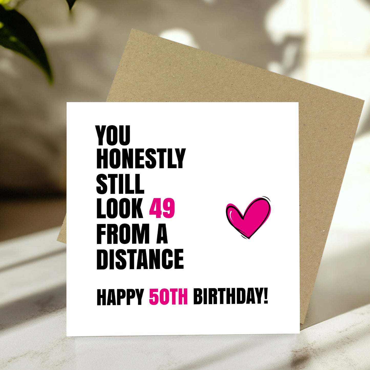 Funny 50th Birthday Card For Women Cards For 50th Birthday