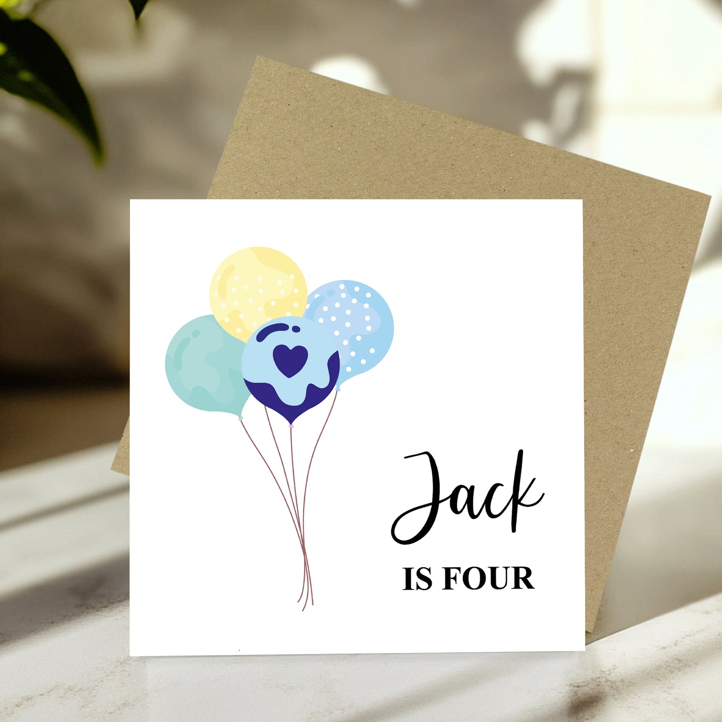 4th Birthday Card For Son Grandson Nephew Brother Personalised