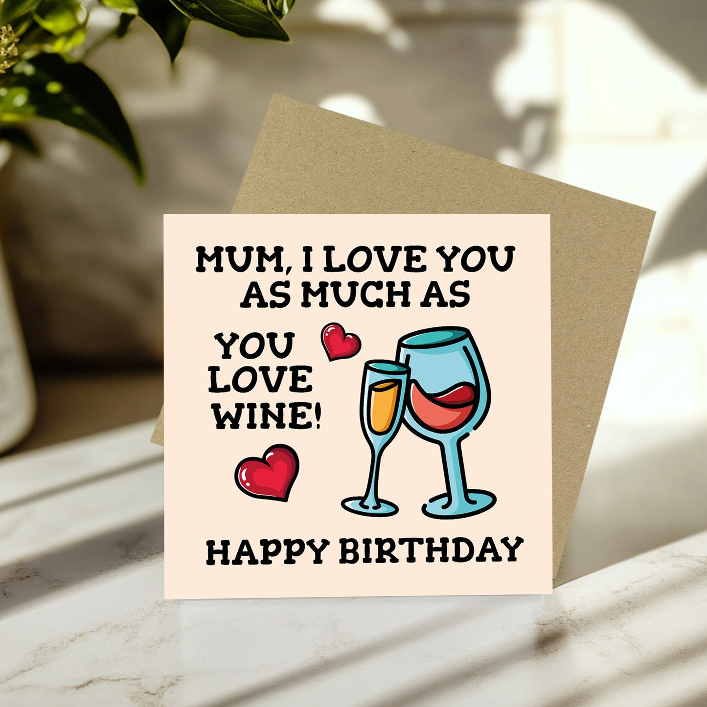 Mum Birthday Card Funny, Birthday Card Mum, Mum Birthday Card