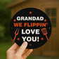 Fathers Day Gift For Grandad Flippin Love You Grandad BBQ Sign