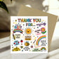 Teacher Thank You Card from Kids Cute Thank You Card For Teacher