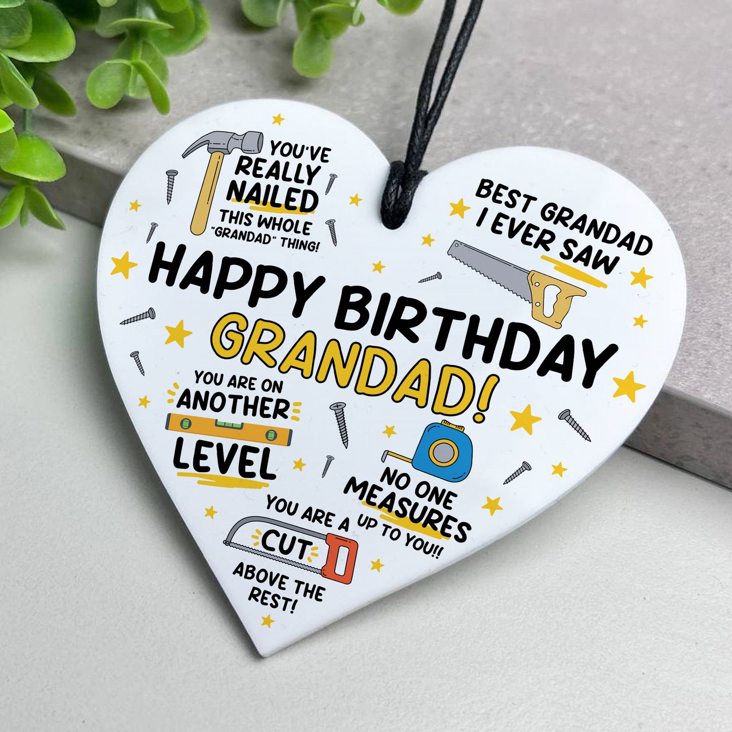 Funny Birthday Gift For Grandad Hammer Tools DIY Grandad Gift