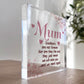 Mum Memorial Plaque For Mothers Day Birthday In Memory Plaque