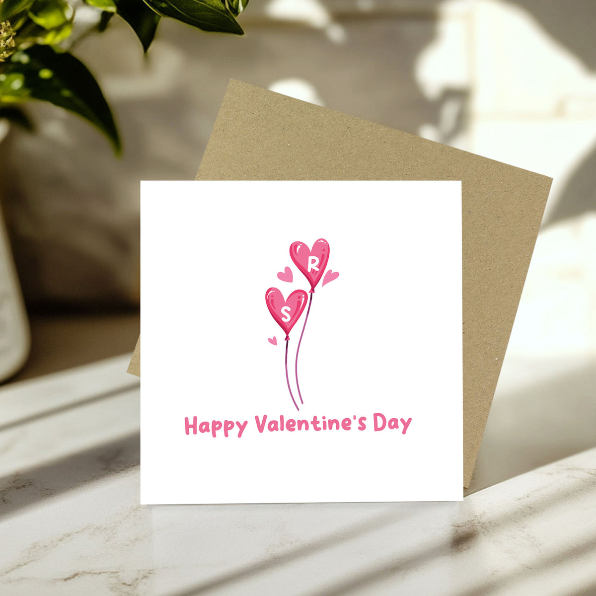 Valentines Day Card, Valentines Card, Personalised Card