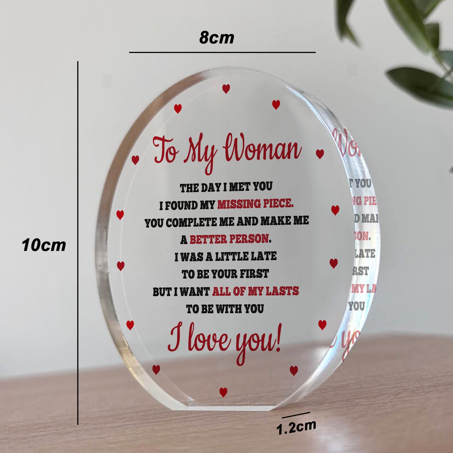 Gift For My Woman Girlfriend Wife For Valentines Anniversary