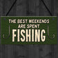 Funny Fishing Sign Fisherman Gift For Him Fishing Accessories