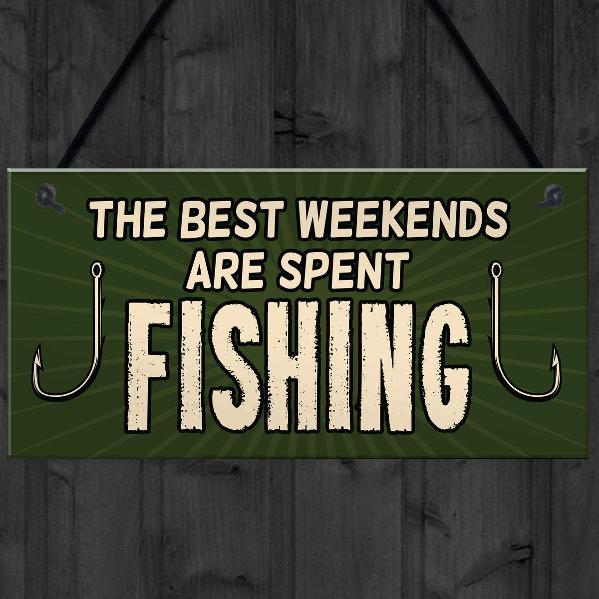 Funny Fishing Sign Fisherman Gift For Him Fishing Accessories