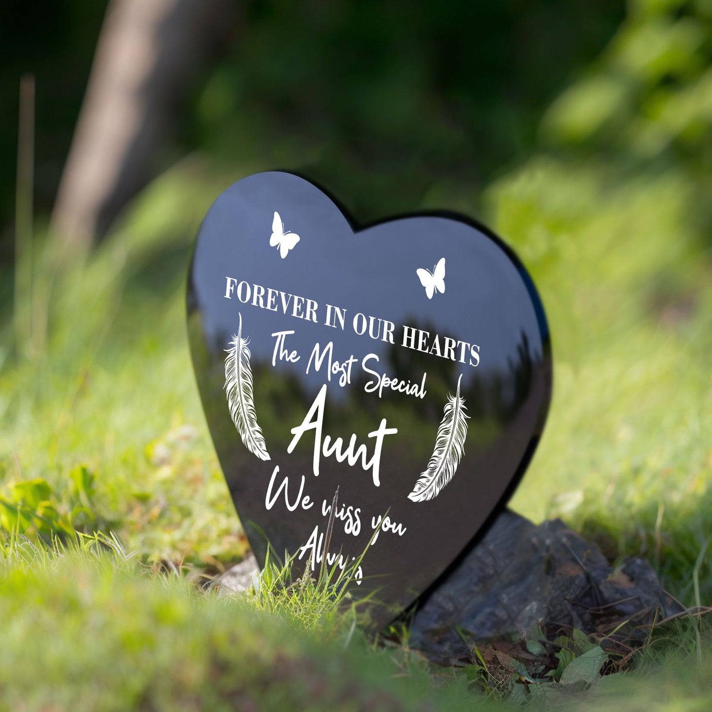Personalised Auntie Memorial Grave Stake Graveside Memorial
