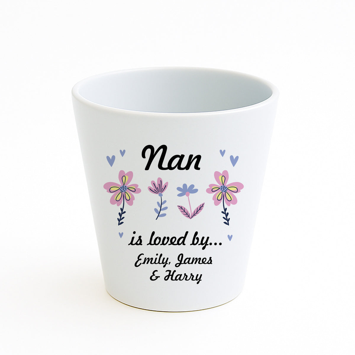 Personalised Nan Gifts For Birthday Christmas Plant Pot Nan