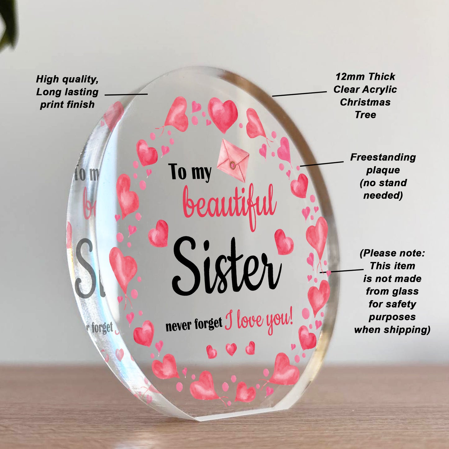 Sister Gifts Best Sister Birthday Gift for Sister Christmas