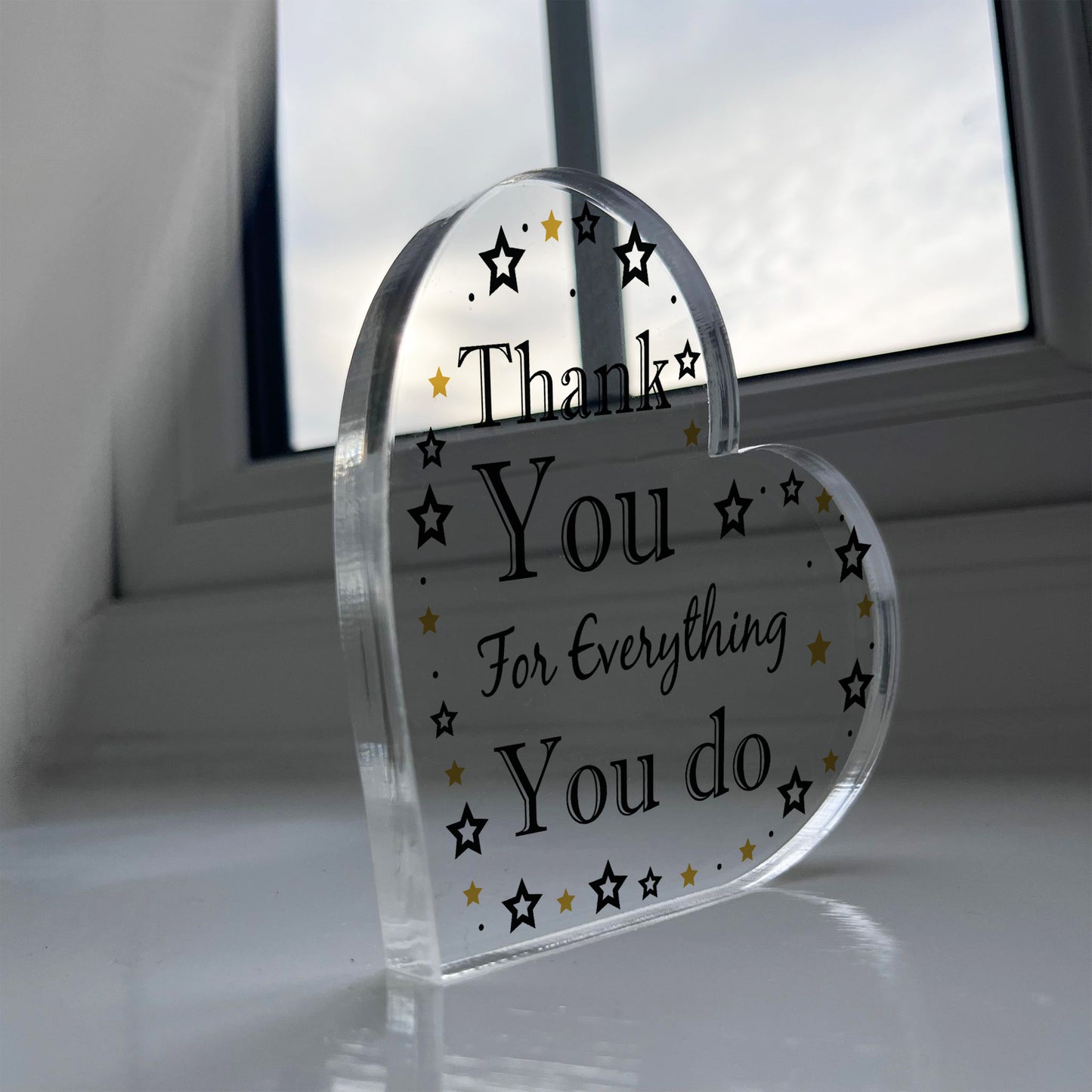 Gift For Colleague Volunteer Teacher Acrylic Plaque Thank You
