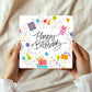Fun Happy Birthday Cards, With Envelope, Birthday Cards for Her